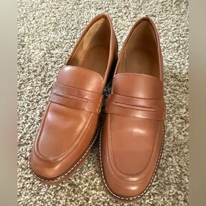 Madewell Bradley lugsole Brown Loafers